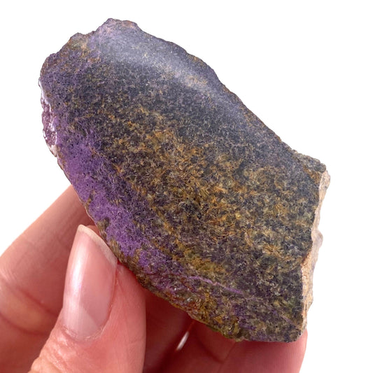 Polished Stichtite Specimen, purple stichtite, polished Stichtite, mineral specimen