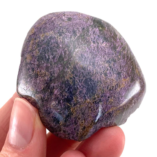 Polished Stichtite Specimen, purple stichtite, polished Stichtite, mineral specimen