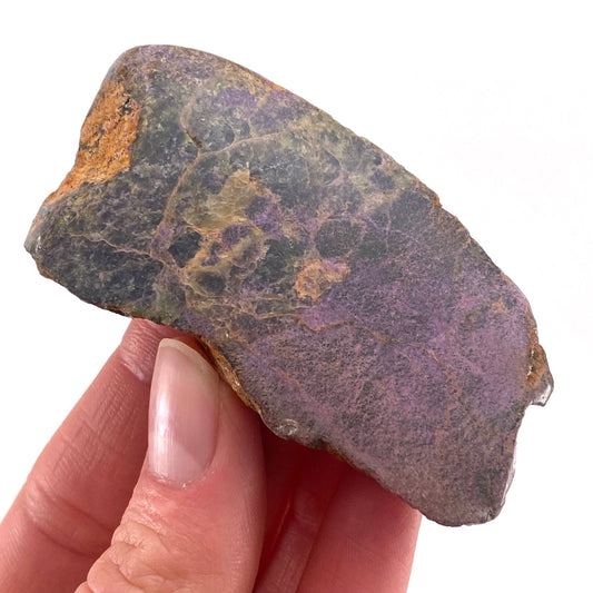 Polished Stichtite Specimen, purple stichtite, polished Stichtite, mineral specimen