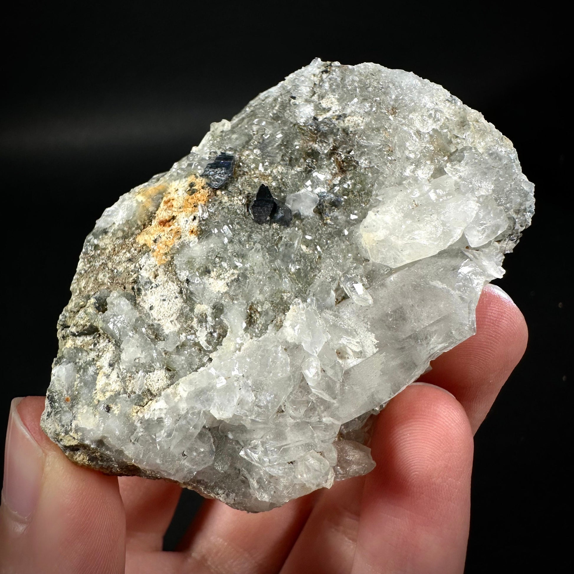 Anatase & Quartz on Matrix (Pakistan) | anatase crystal, terminated anatase, mineral specimen, rare gems