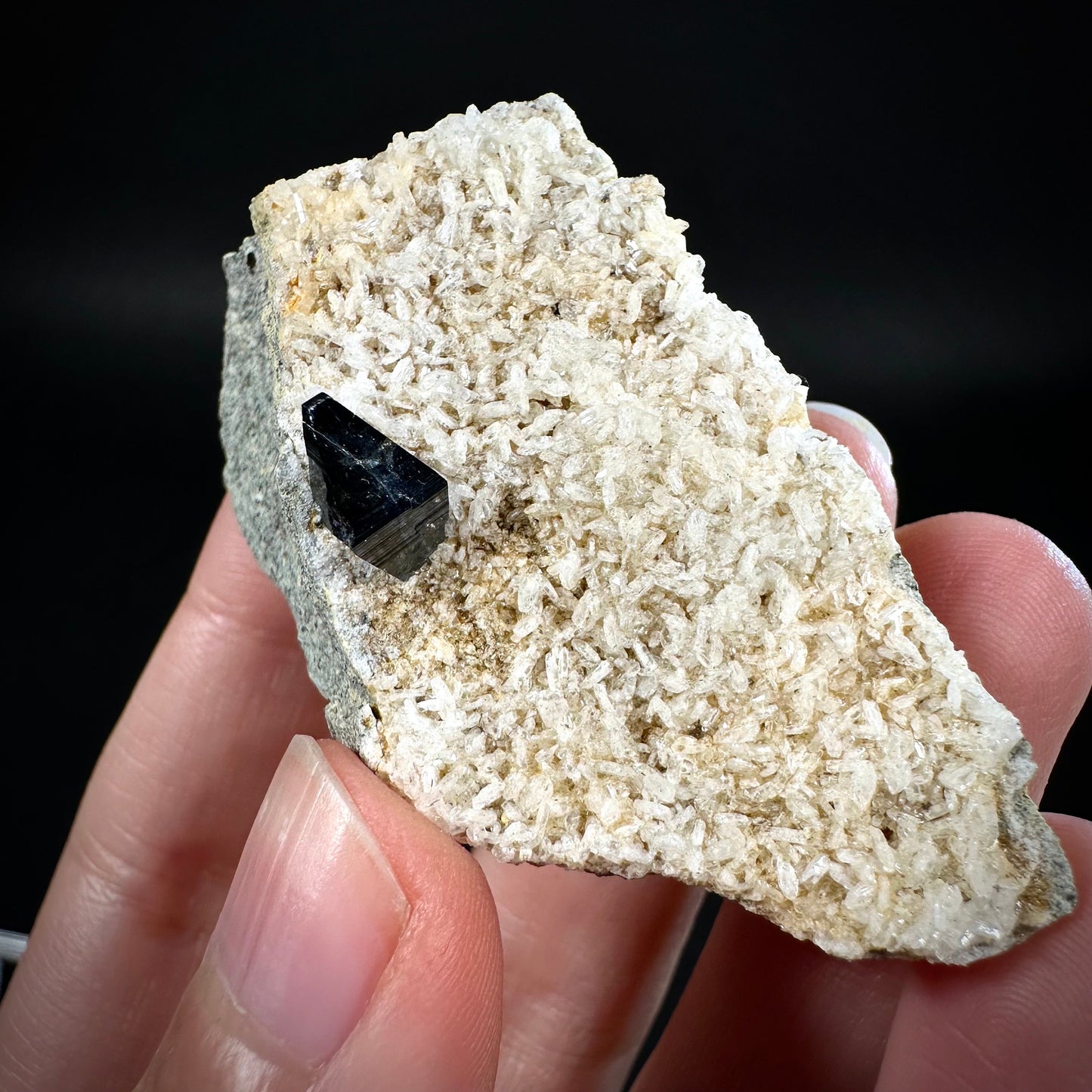 Anatase on Matrix (Pakistan), anatase crystal, terminated anatase, mineral specimen, rare gems