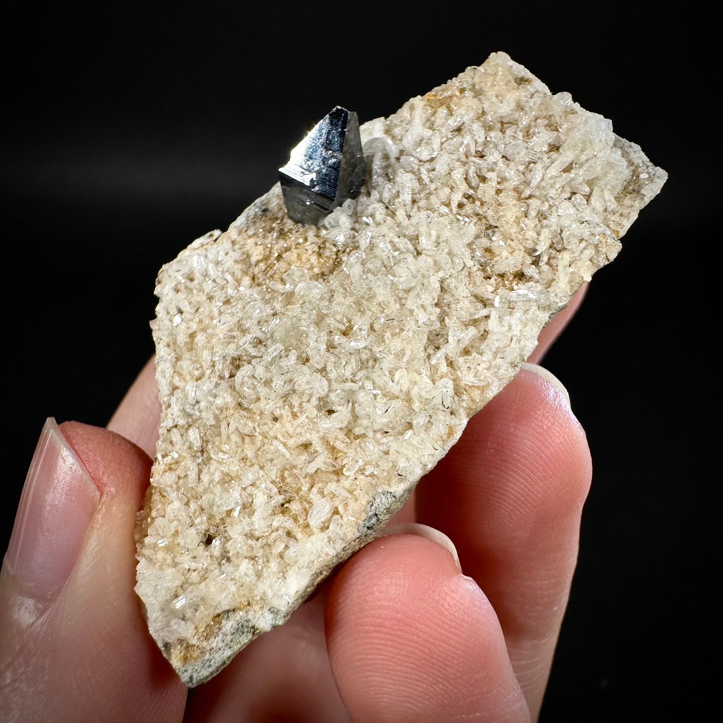 Anatase on Matrix (Pakistan), anatase crystal, terminated anatase, mineral specimen, rare gems