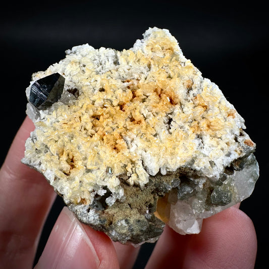 Anatase on Matrix (Pakistan), anatase crystal, terminated anatase, mineral specimen, rare gems