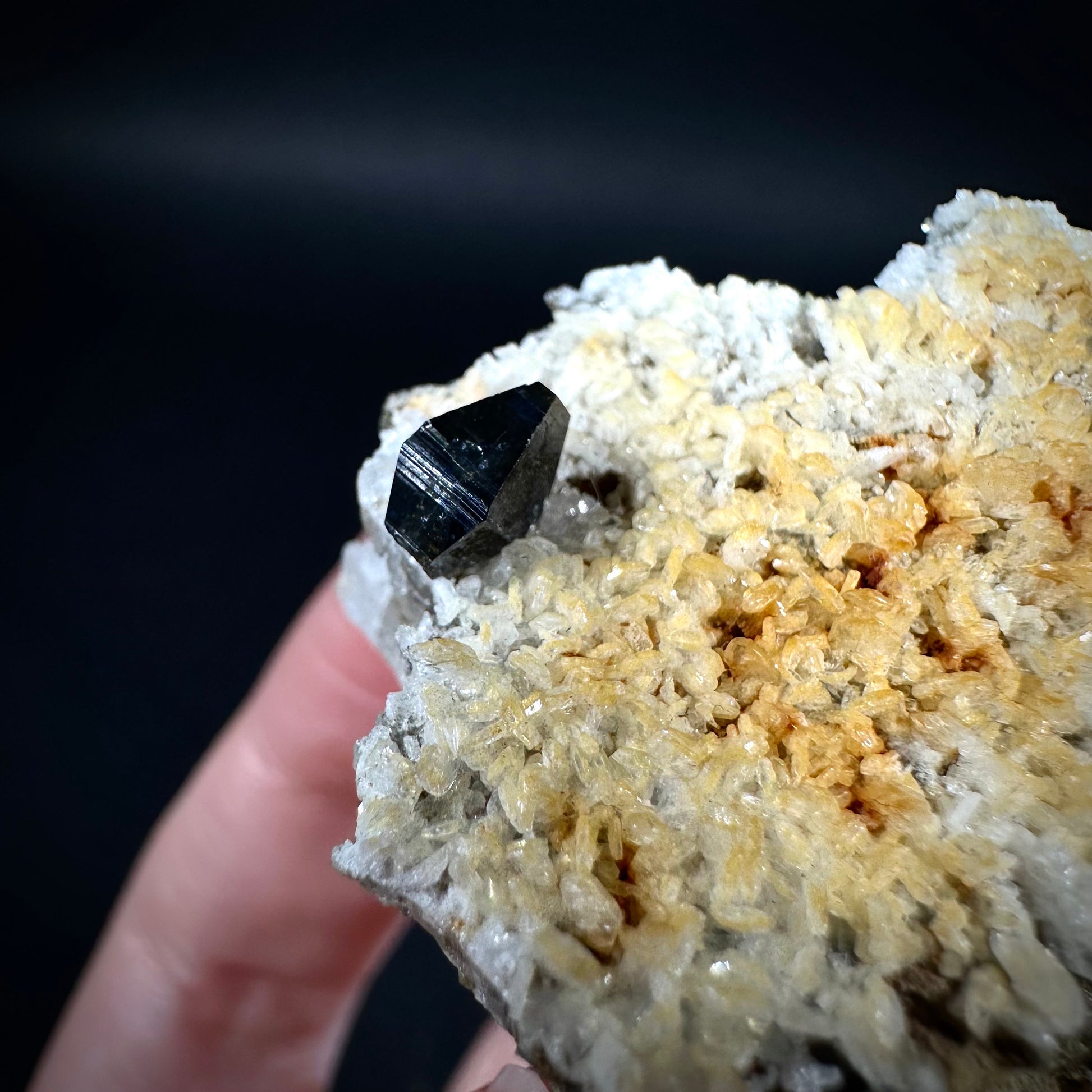 Anatase on Matrix (Pakistan), anatase crystal, terminated anatase, mineral specimen, rare gems