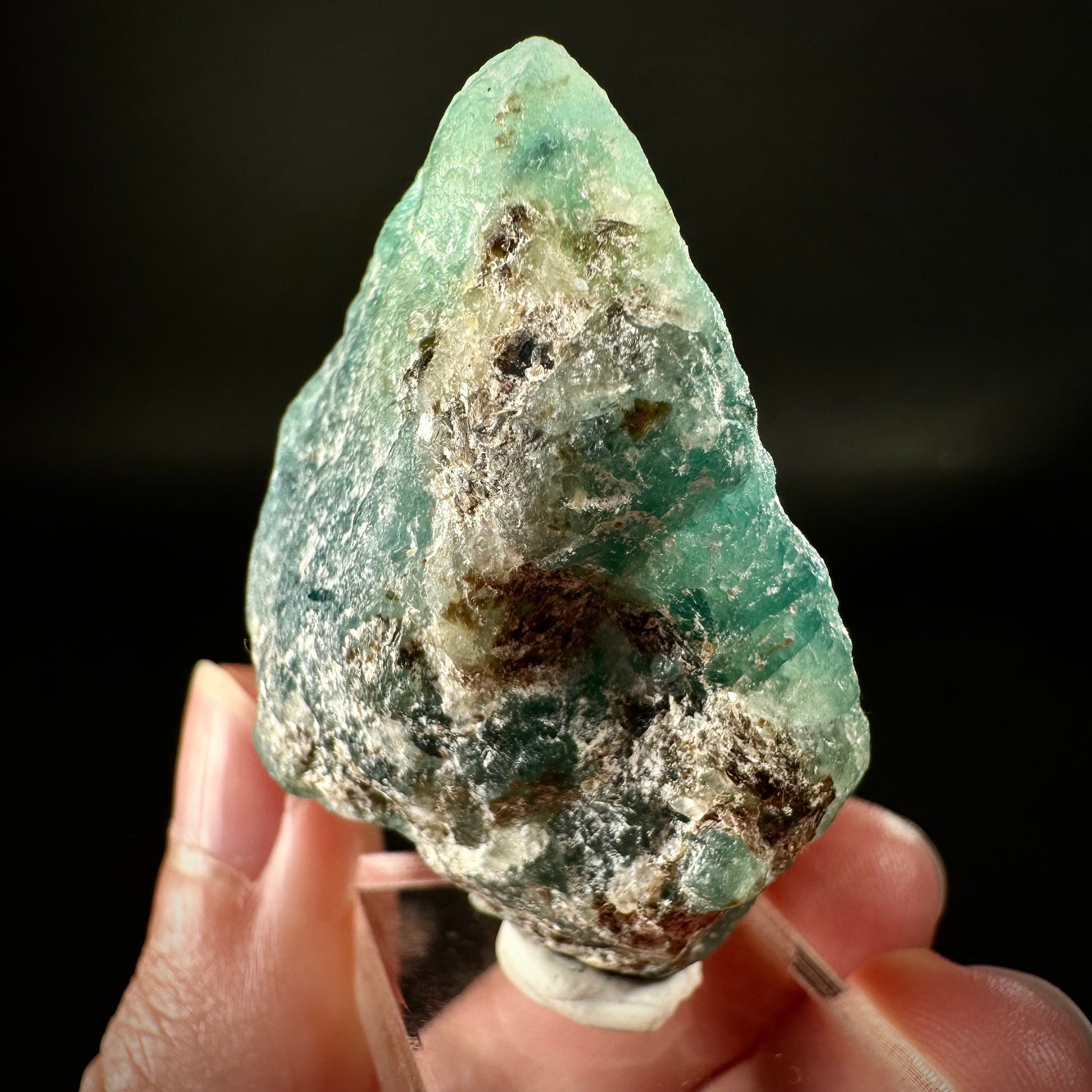 Rare! Grandidierite (Madagascar) | Grandidierite specimen, raw grandidierite, rare minerals, mineral specimen, rare crystals