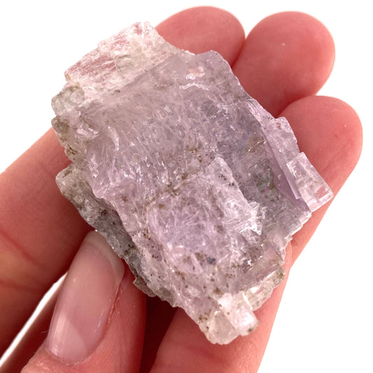 Lavender Kunzite (Pakistan), pink kunzite specimen, spodumene, kunzite crystal, raw kunzite, mineral specimen