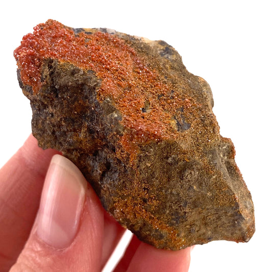 Vanadinite Crystal (Arizona, USA), raw vanadinite, vanadinite specimen