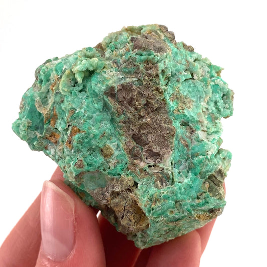 Druzy Mint Chrysoprase (Indonesia) | mint chrysoprase, druzy chrysoprase, druzy crystal, mineral specimen, crystals