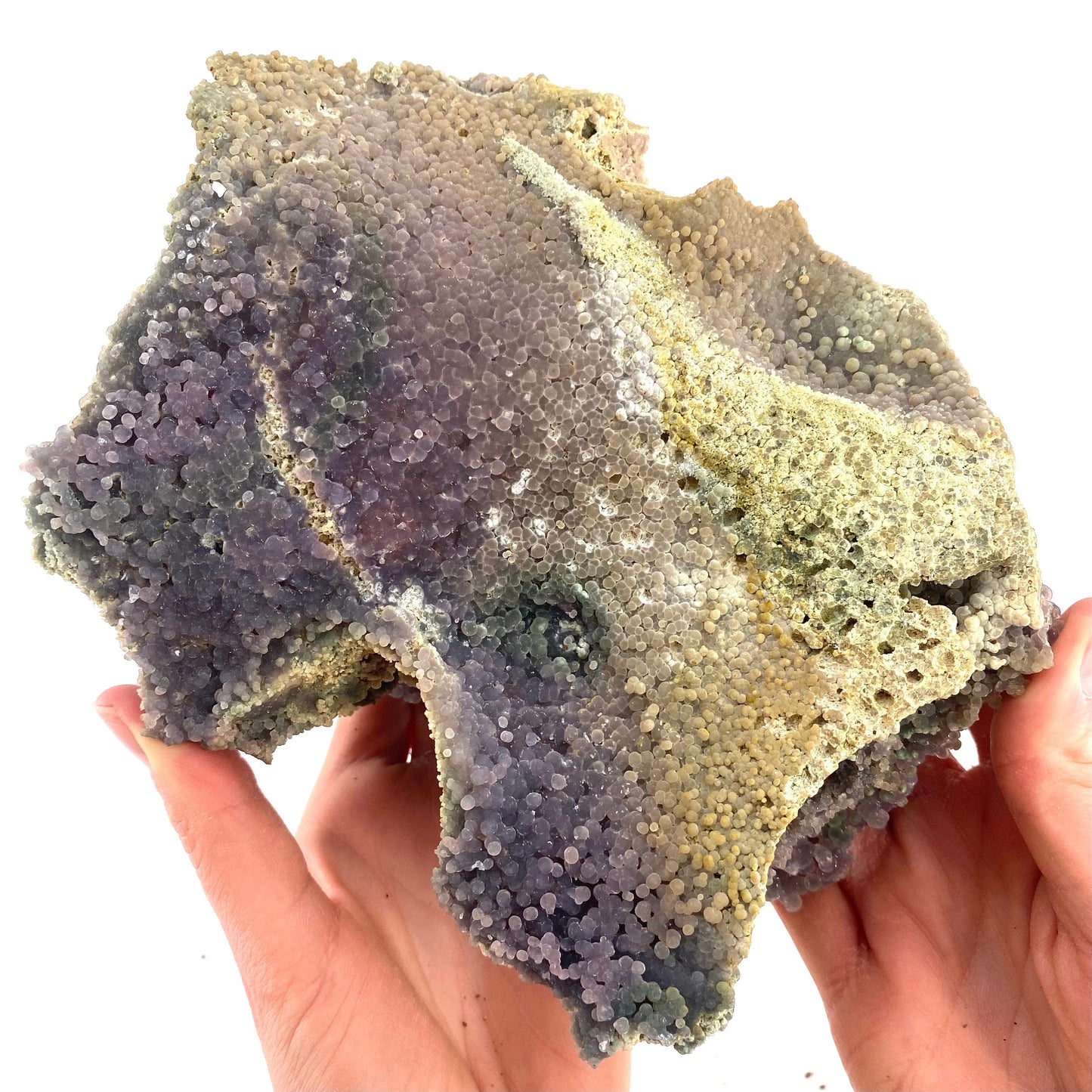 XXL Sparkly Grape Amethyst (Indonesia) | Grape Agate, purple grape agate, grape agate cluster, mineral specimen, crystals, gemstone