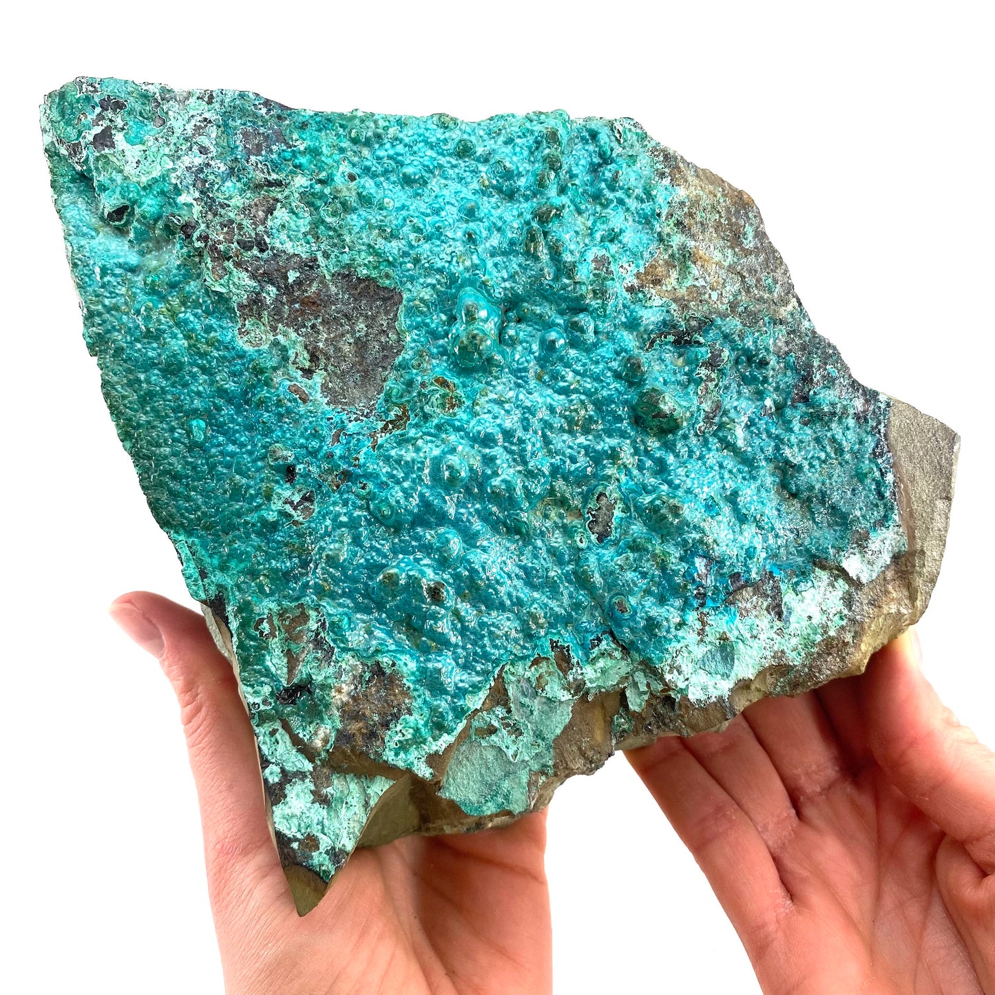 XXL Chrysocolla Specimen (Congo), raw chrysocolla, botryoidal chrysocolla, chrysocolla crystal, rare crystals