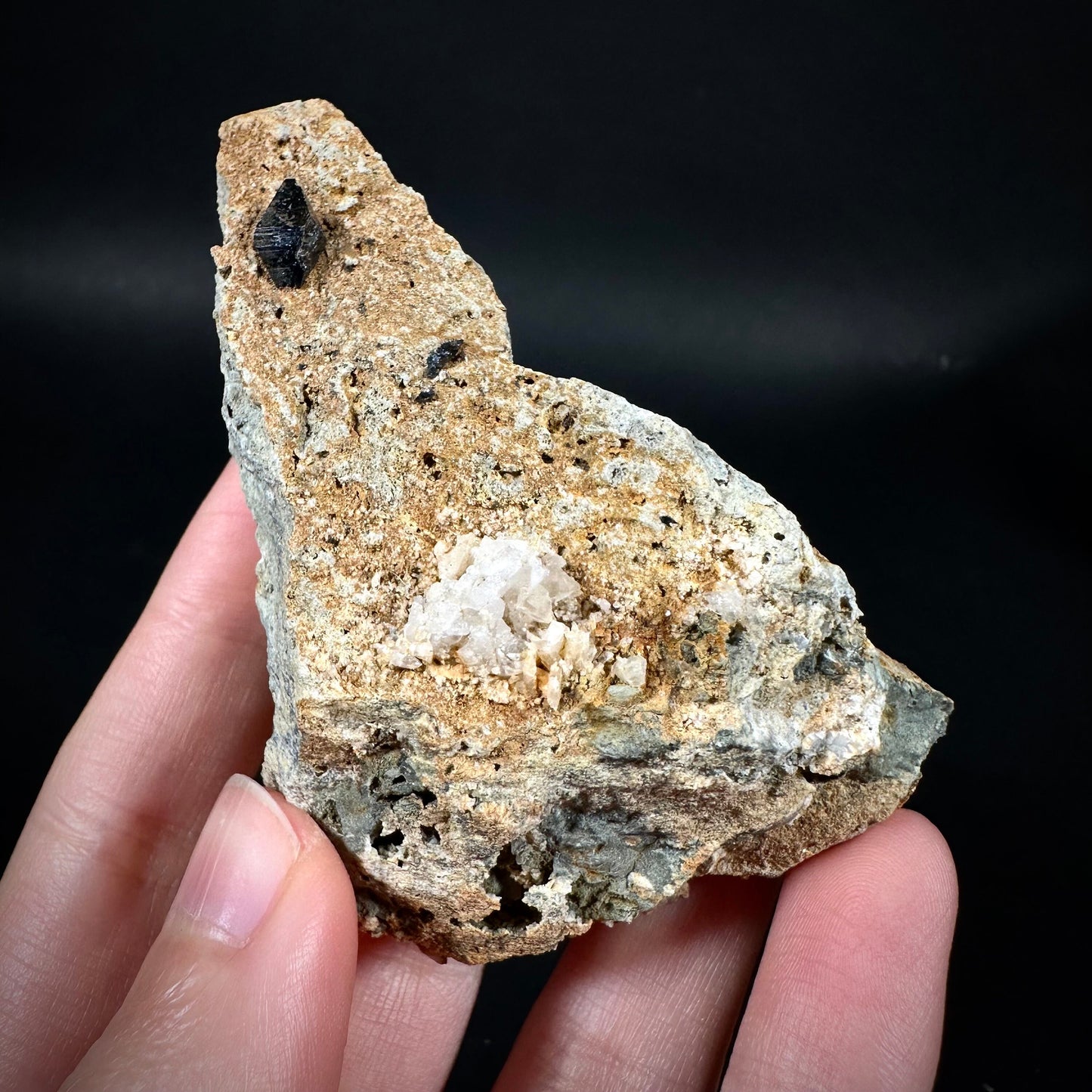 Anatase on Matrix (Pakistan), anatase crystal, terminated anatase, mineral specimen, rare gems