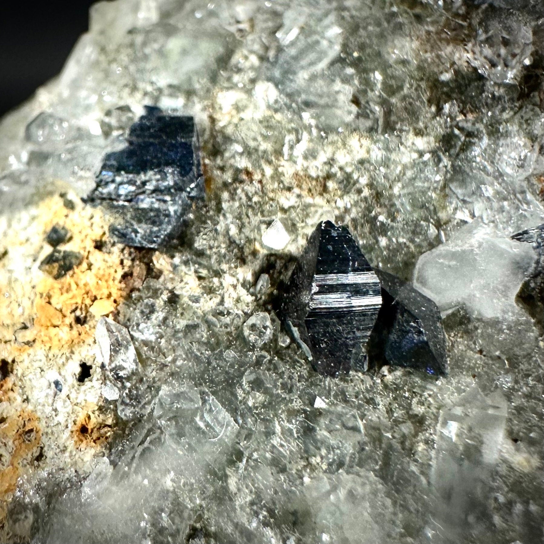 Anatase & Quartz on Matrix (Pakistan) | anatase crystal, terminated anatase, mineral specimen, rare gems