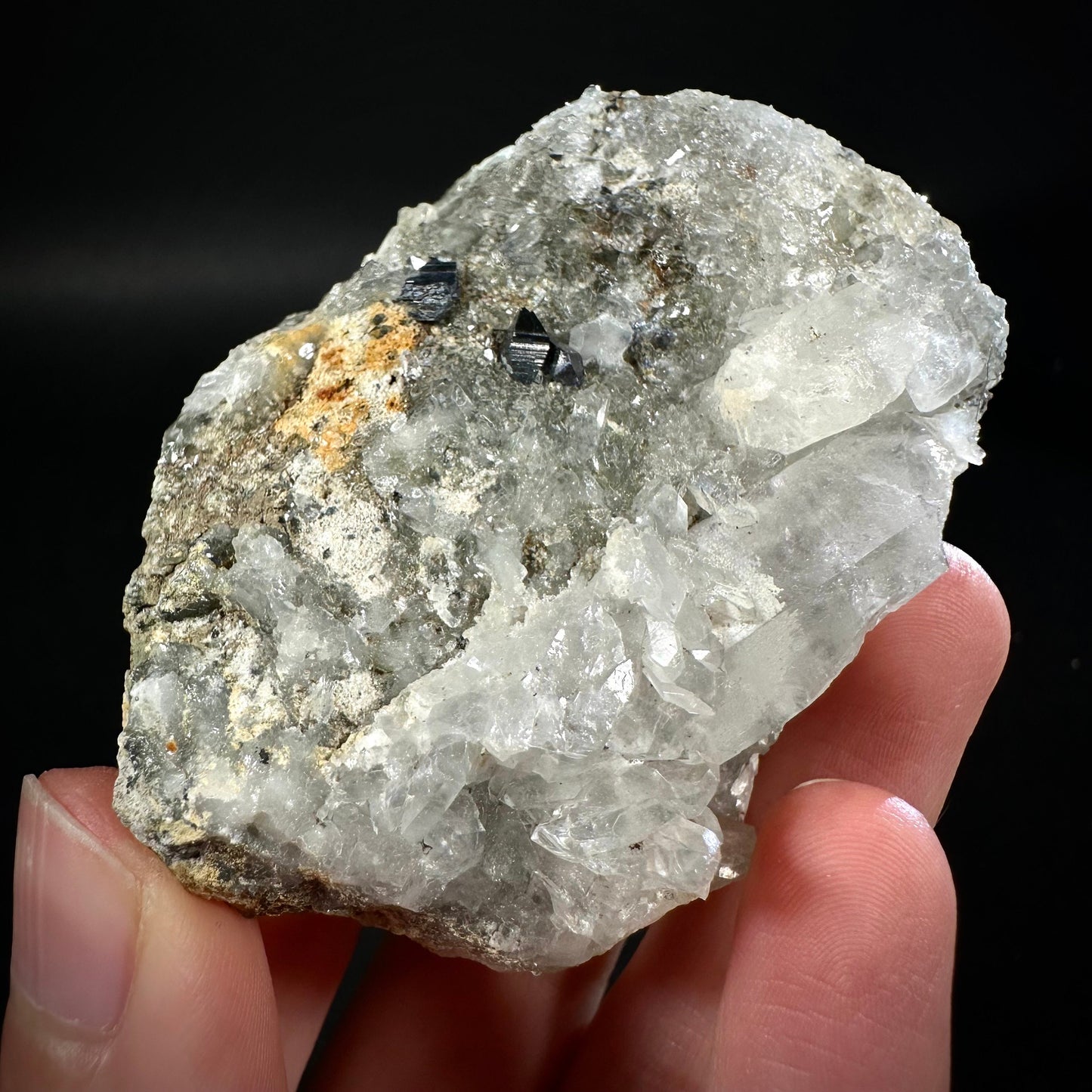Anatase & Quartz on Matrix (Pakistan) | anatase crystal, terminated anatase, mineral specimen, rare gems