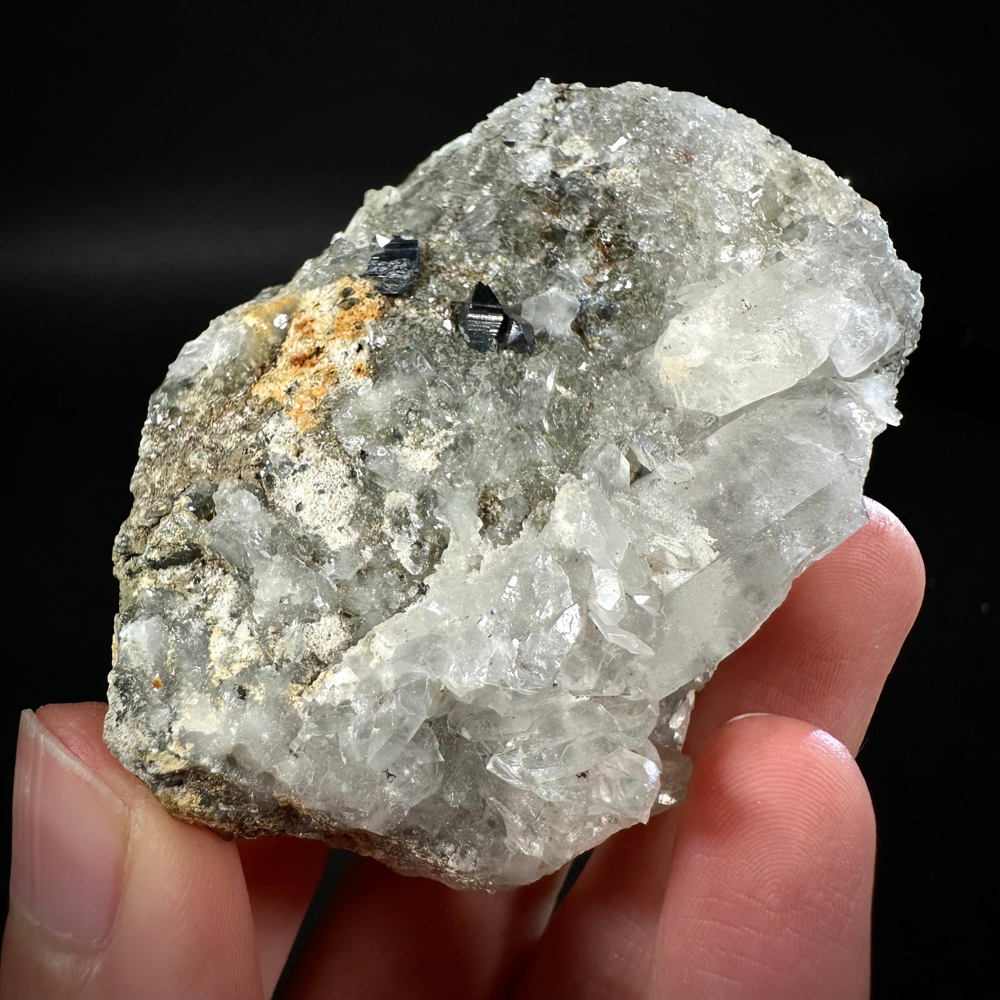 Anatase & Quartz on Matrix (Pakistan) | anatase crystal, terminated anatase, mineral specimen, rare gems