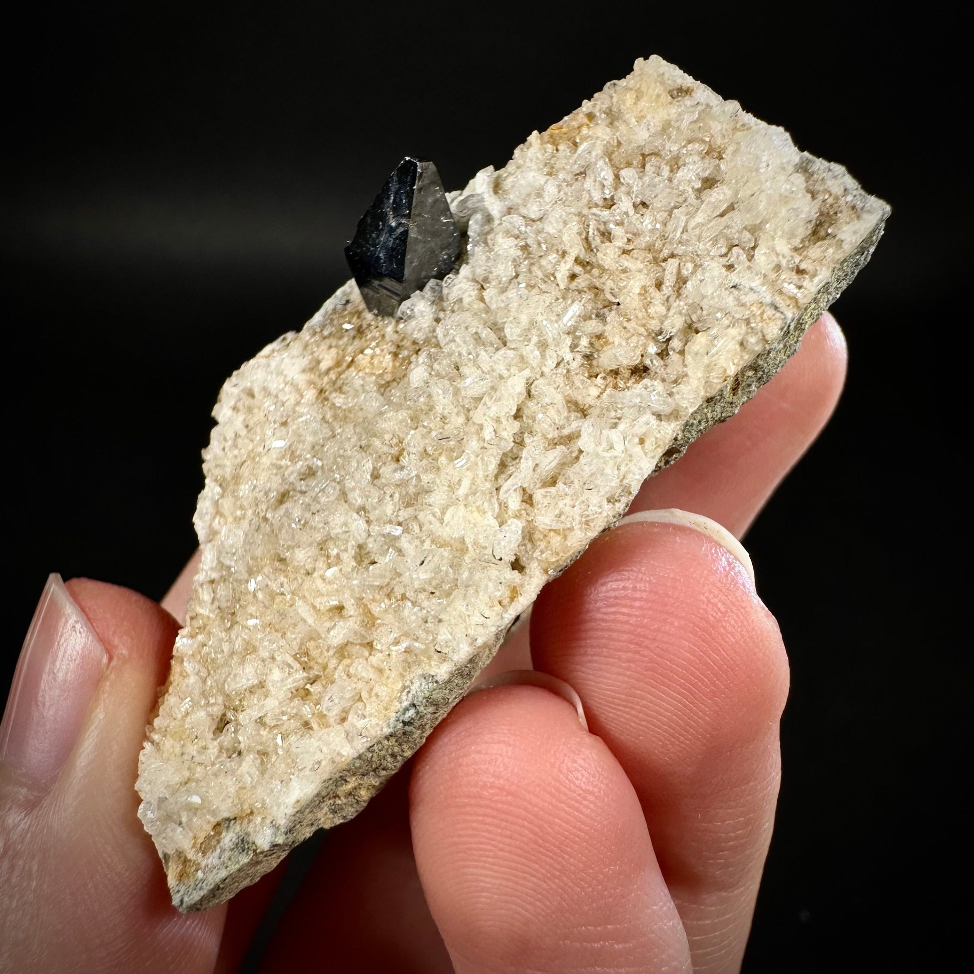 Anatase on Matrix (Pakistan), anatase crystal, terminated anatase, mineral specimen, rare gems