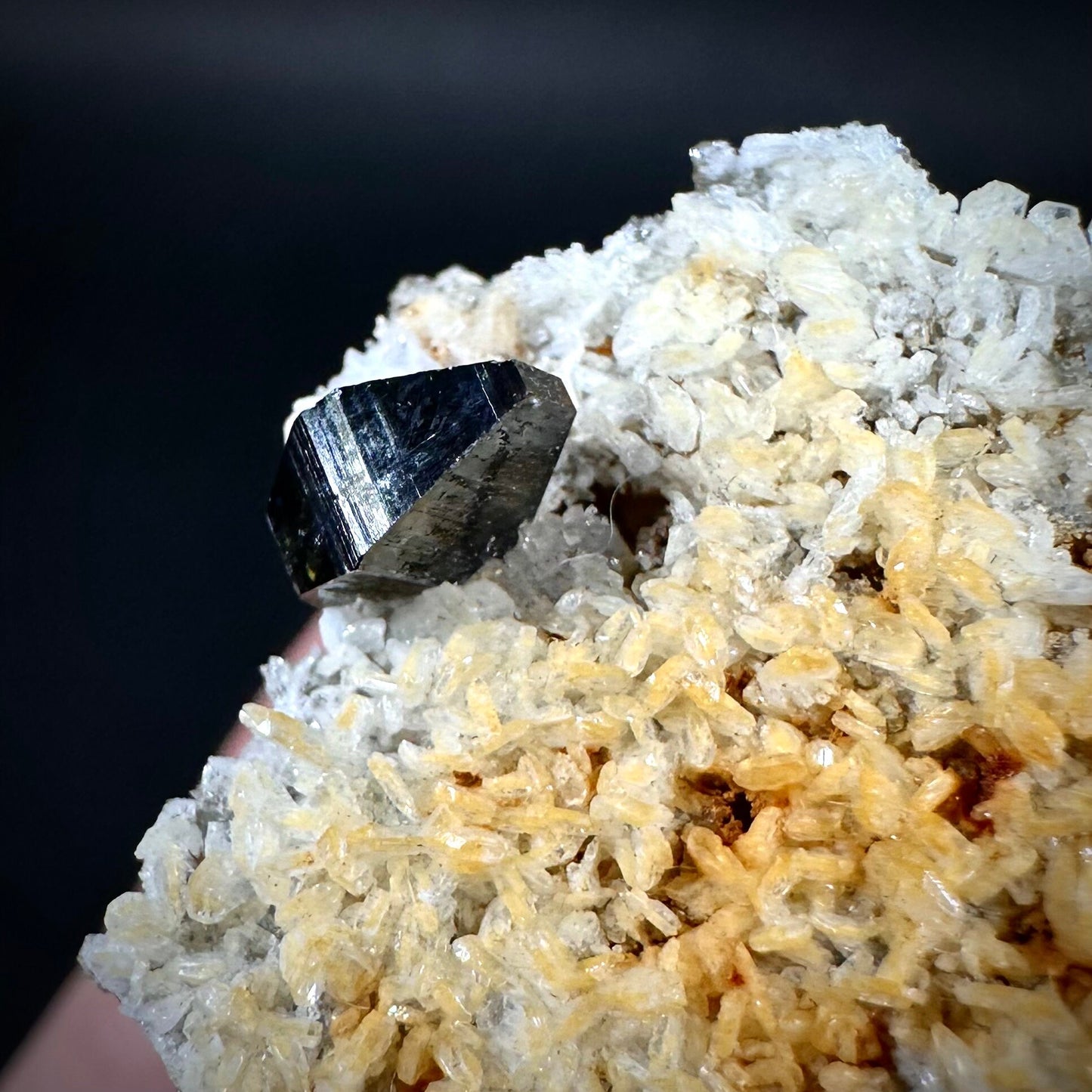 Anatase on Matrix (Pakistan), anatase crystal, terminated anatase, mineral specimen, rare gems