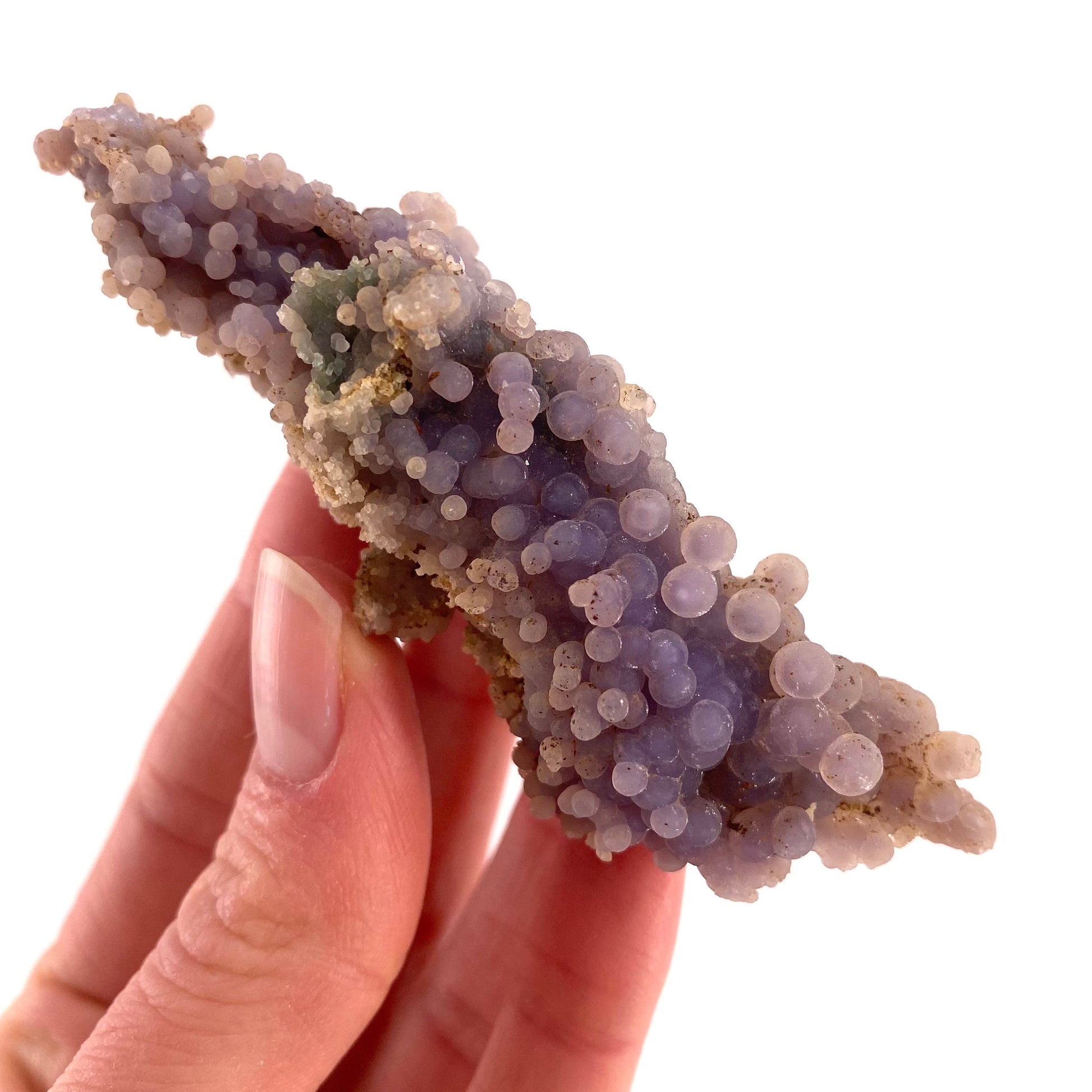 Grape Amethyst (Indonesia) | Grape Agate, purple grape agate, grape agate cluster, mineral specimen, crystals, gemstone