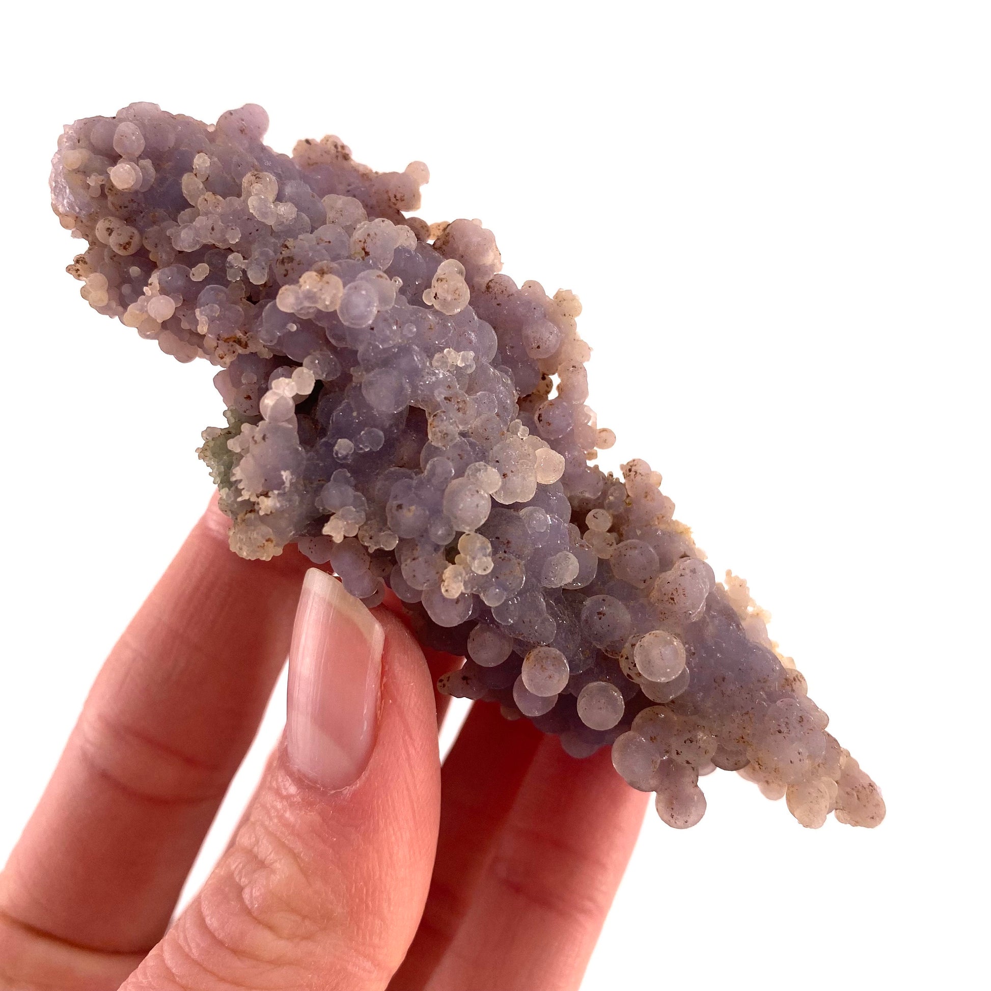 Grape Amethyst (Indonesia) | Grape Agate, purple grape agate, grape agate cluster, mineral specimen, crystals, gemstone
