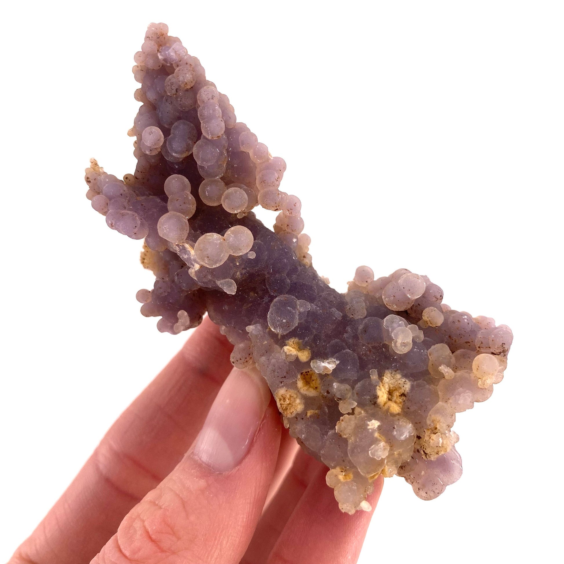Grape Amethyst (Indonesia) | Grape Agate, purple grape agate, grape agate cluster, mineral specimen, crystals, gemstone