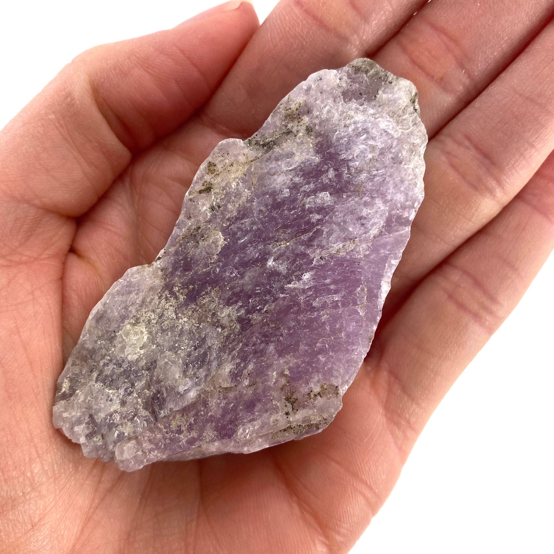 Lavender Kunzite (Pakistan), pink kunzite specimen, spodumene, kunzite crystal, raw kunzite, mineral specimen
