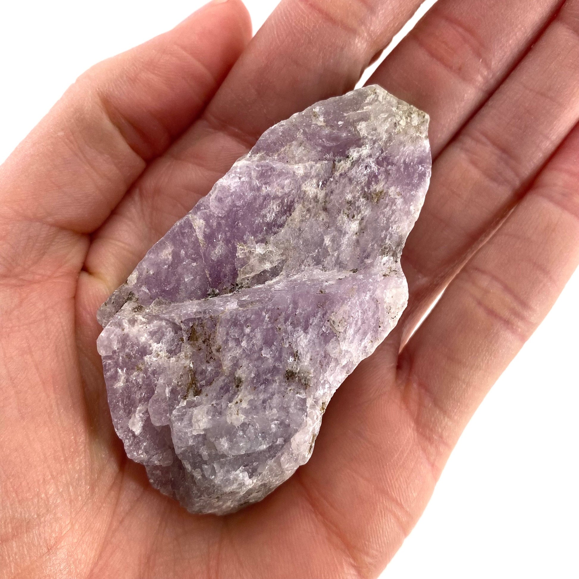 Lavender Kunzite (Pakistan), pink kunzite specimen, spodumene, kunzite crystal, raw kunzite, mineral specimen