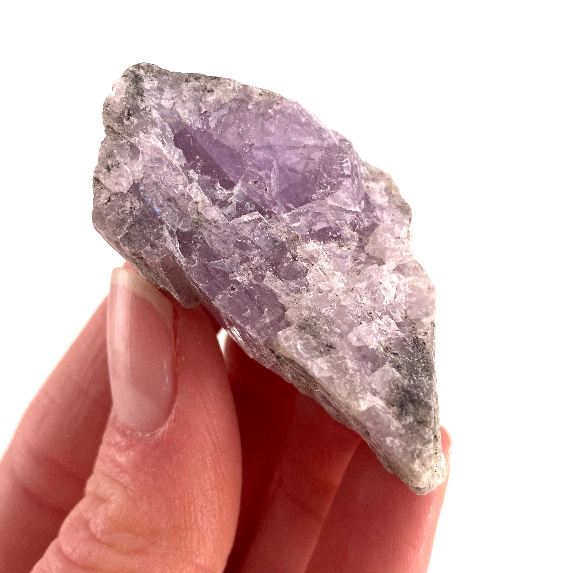 Lavender Kunzite (Pakistan), pink kunzite specimen, spodumene, kunzite crystal, raw kunzite, mineral specimen