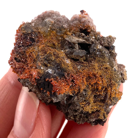 Vanadinite Crystal (Arizona, USA), raw vanadinite, vanadinite specimen