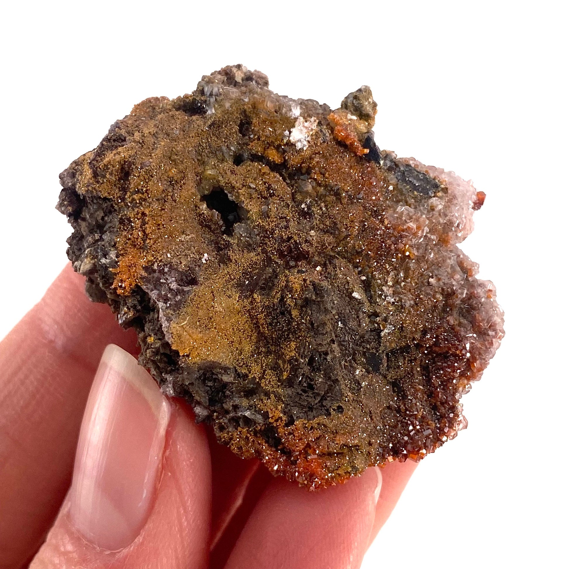 Vanadinite Crystal (Arizona, USA), raw vanadinite, vanadinite specimen
