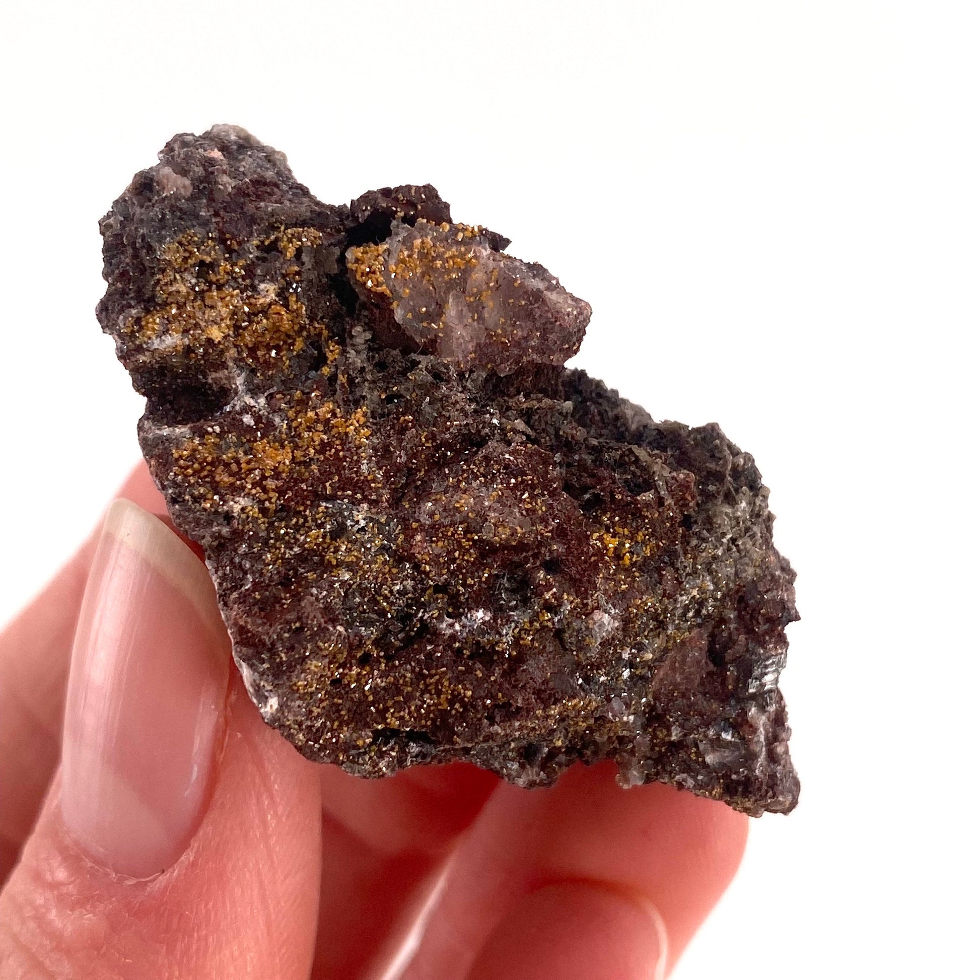 Vanadinite Crystal (Arizona, USA), raw vanadinite, vanadinite specimen