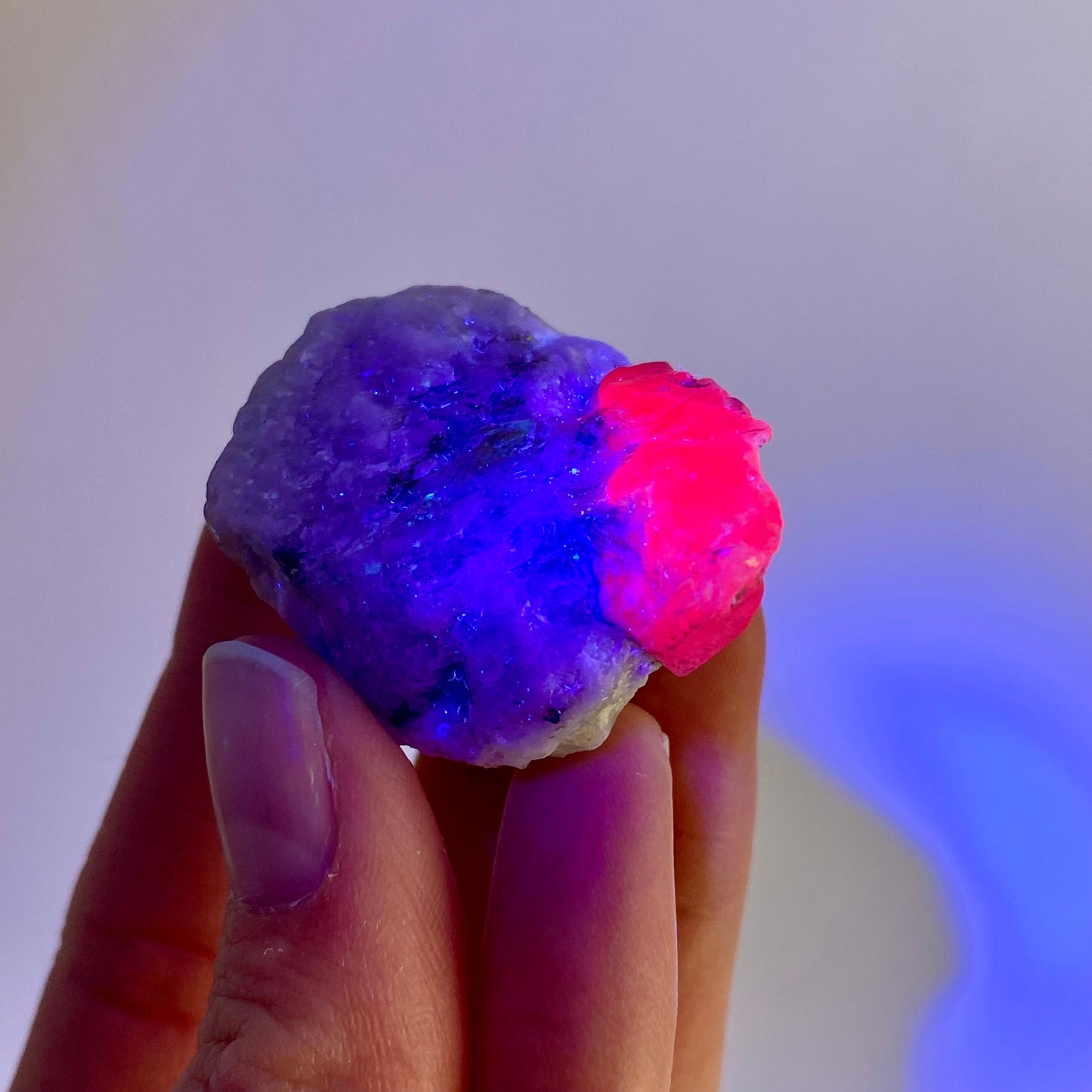 Natural Ruby on Matrix (Pakistan) | UV reactive ruby, natural red ruby, red ruby, authentic ruby, corundum var. ruby, mineral specimen