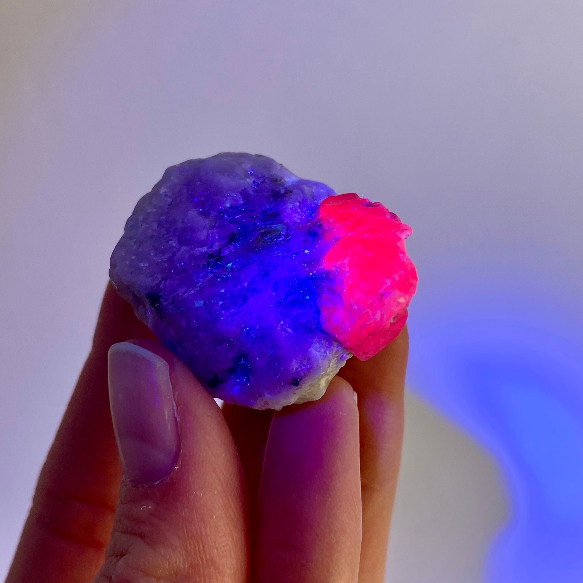Natural Ruby on Matrix (Pakistan) | UV reactive ruby, natural red ruby, red ruby, authentic ruby, corundum var. ruby, mineral specimen
