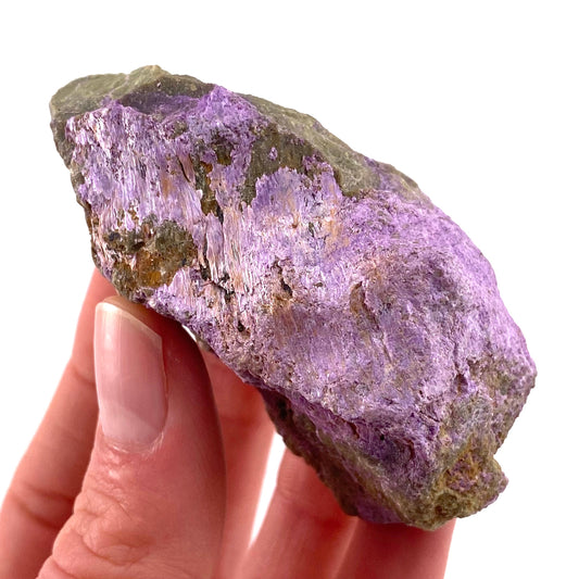 Raw Stichtite Specimen (South Africa), purple stichtite, stichtite