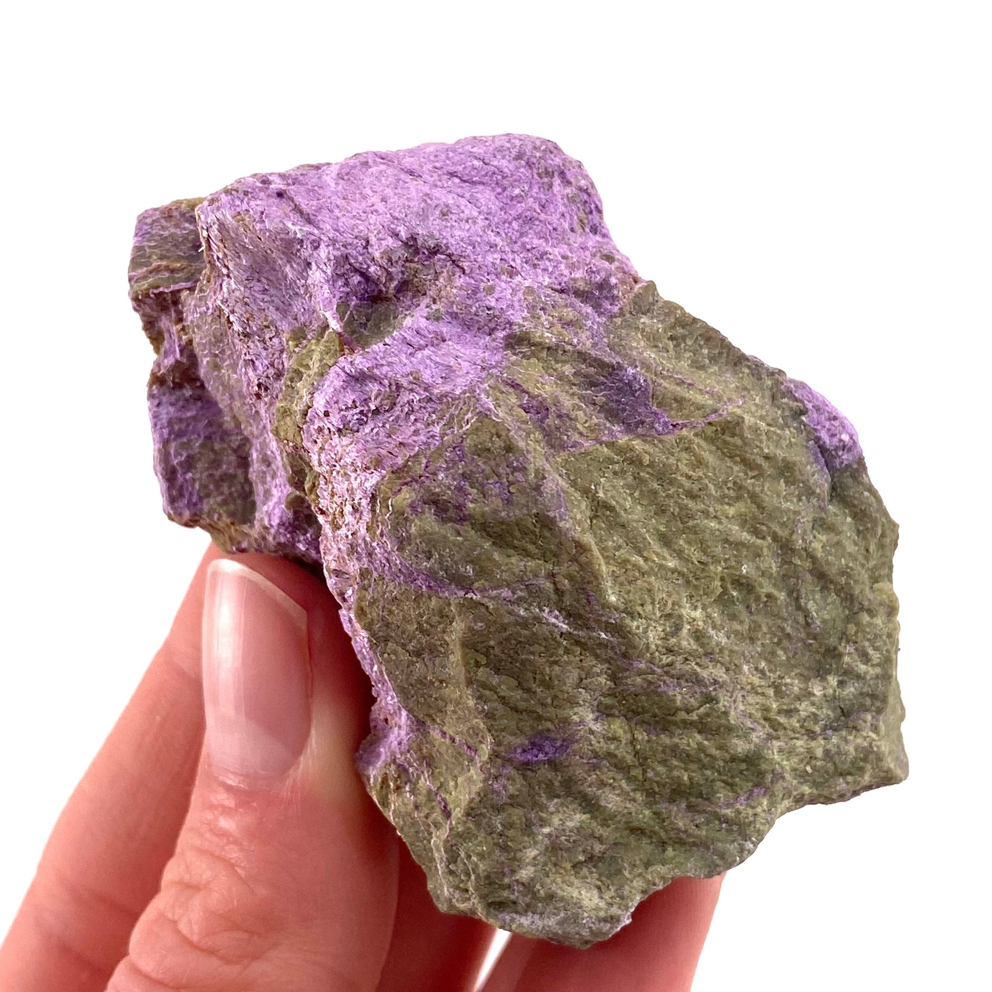 Raw Stichtite Specimen (South Africa), purple stichtite, stichtite