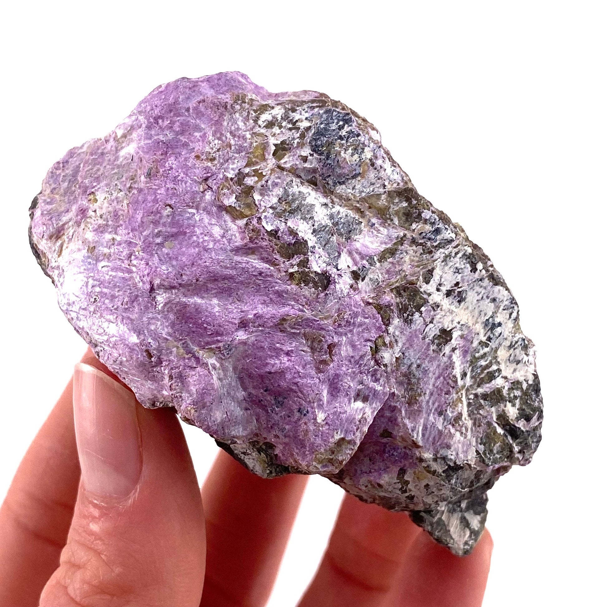 Raw Stichtite Specimen (South Africa), purple stichtite, stichtite
