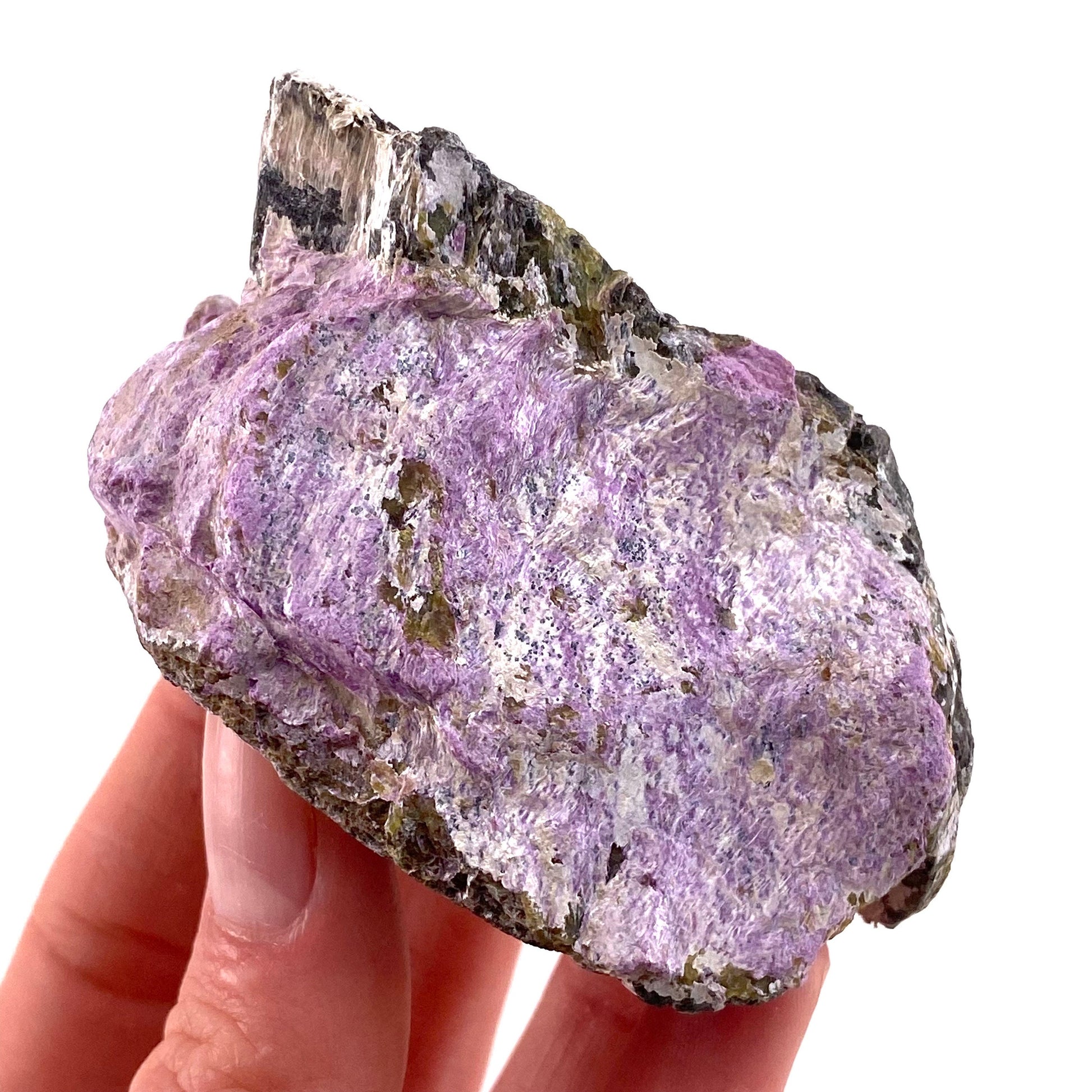 Raw Stichtite Specimen (South Africa), purple stichtite, stichtite