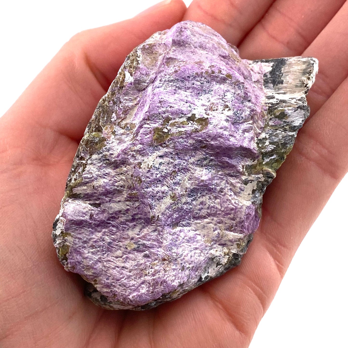Raw Stichtite Specimen (South Africa), purple stichtite, stichtite