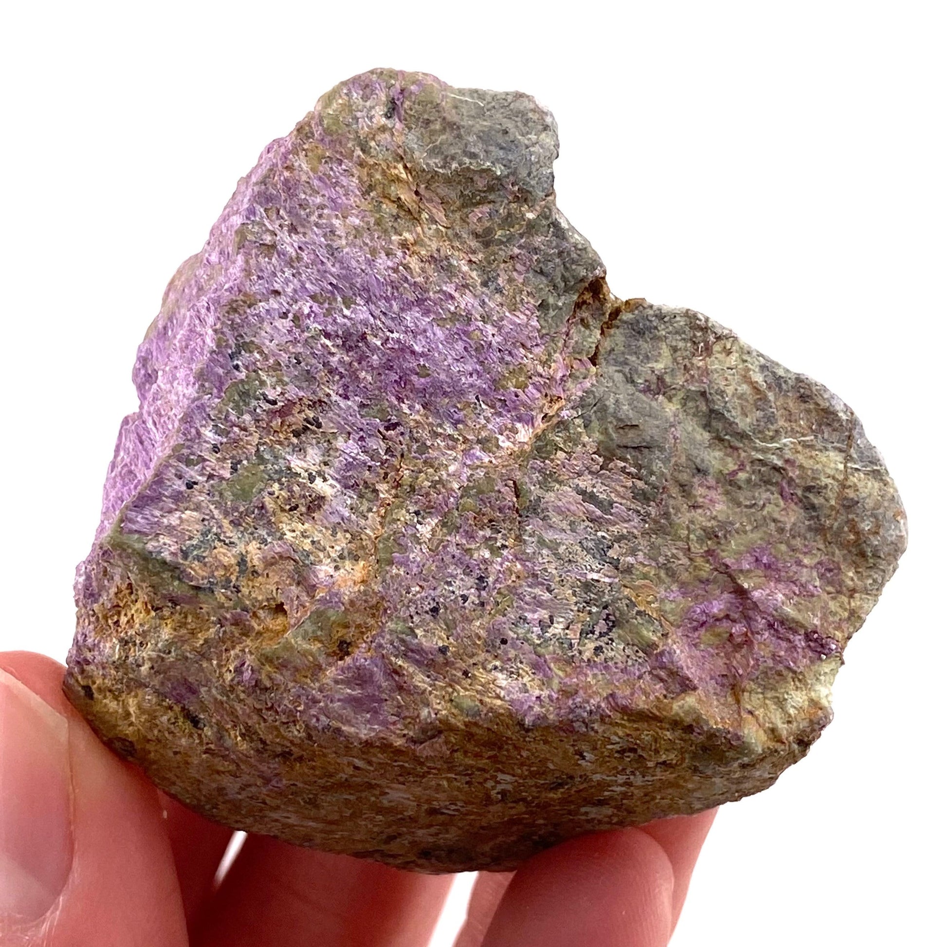 Raw Stichtite Specimen (South Africa), purple stichtite, stichtite