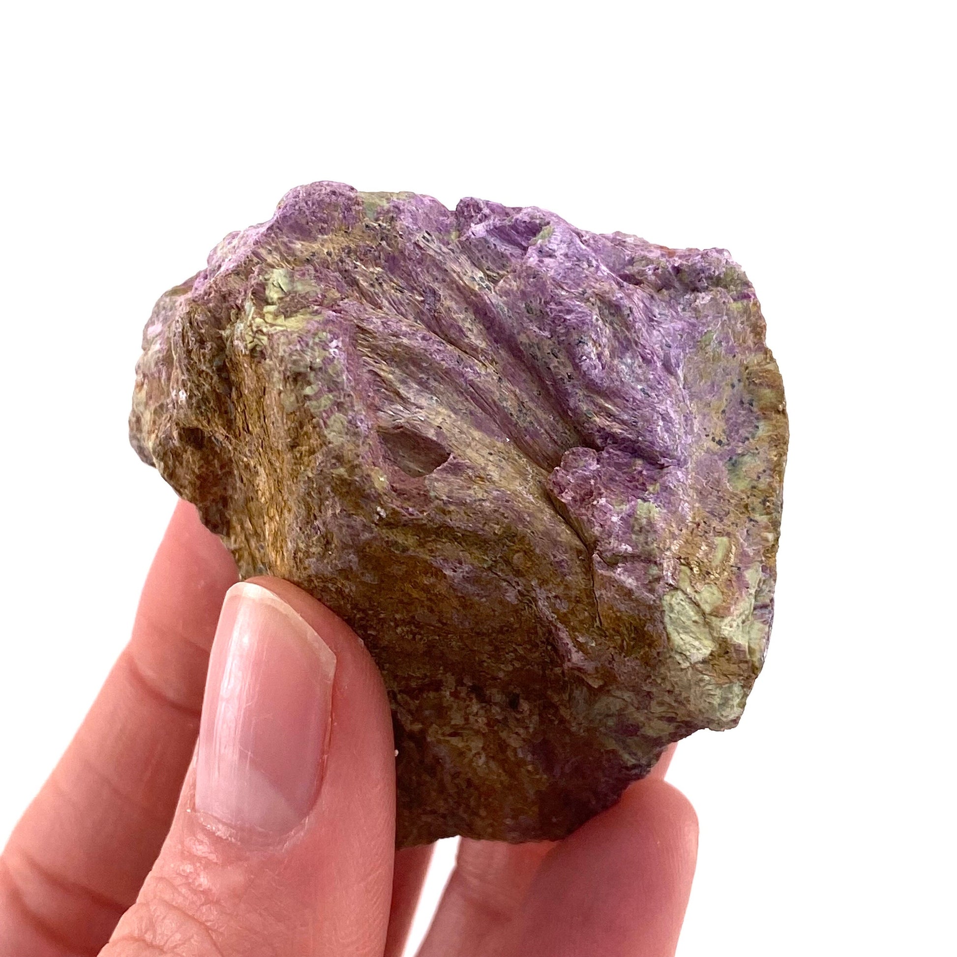 Raw Stichtite Specimen (South Africa), purple stichtite, stichtite
