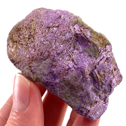 Raw Stichtite Specimen (South Africa), purple stichtite, stichtite