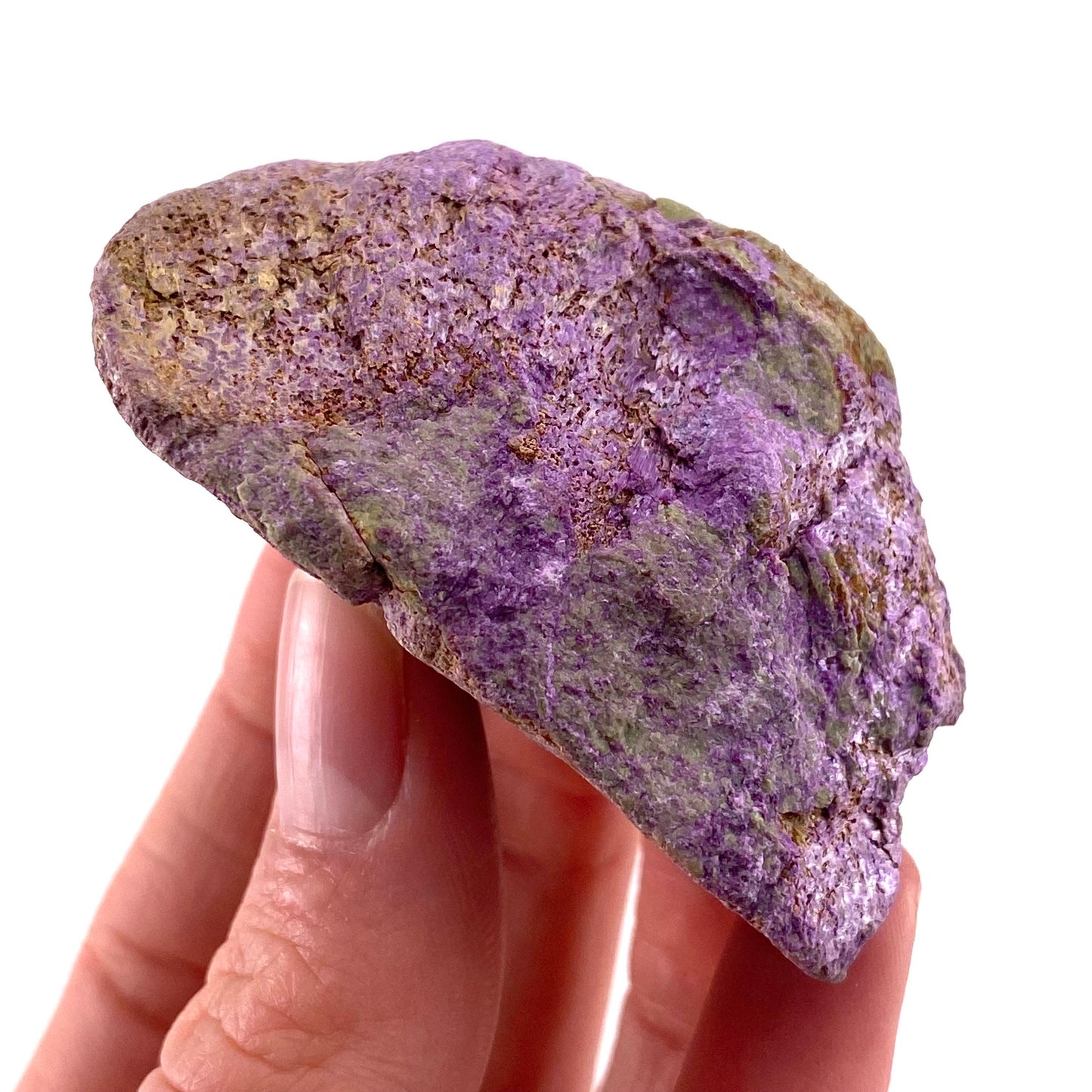 Raw Stichtite Specimen (South Africa), purple stichtite, stichtite