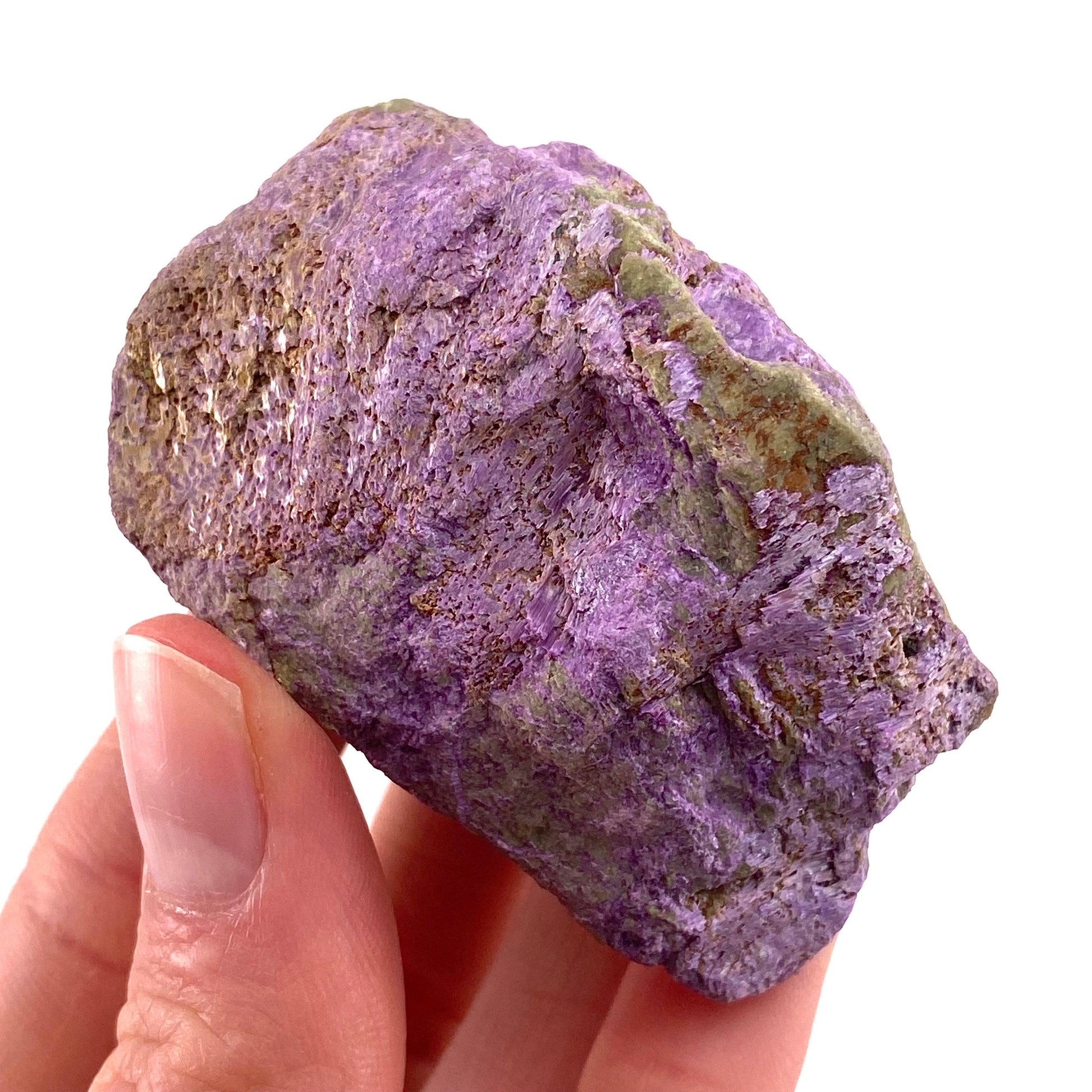 Raw Stichtite Specimen (South Africa), purple stichtite, stichtite