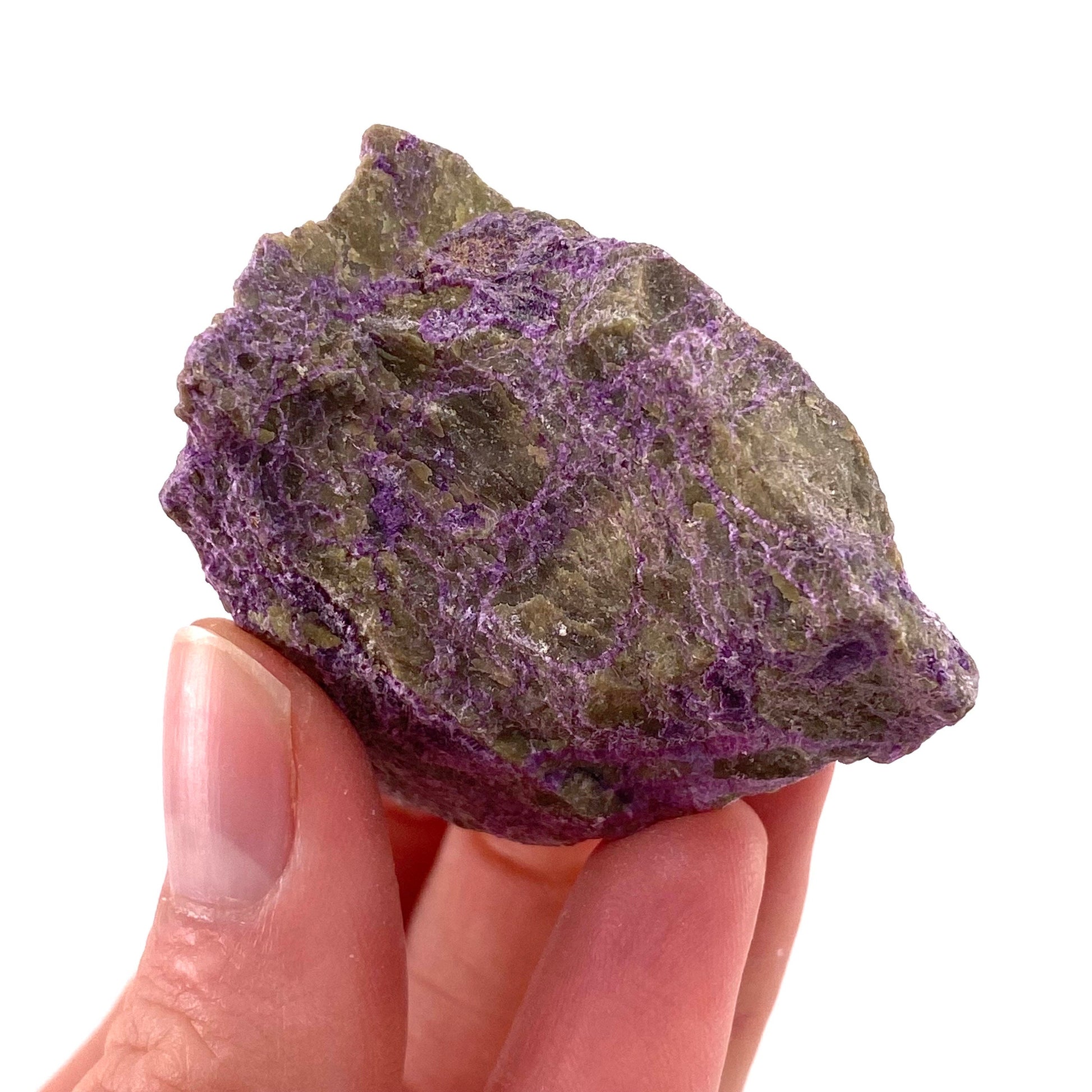 Raw Stichtite Specimen (South Africa), purple stichtite, stichtite