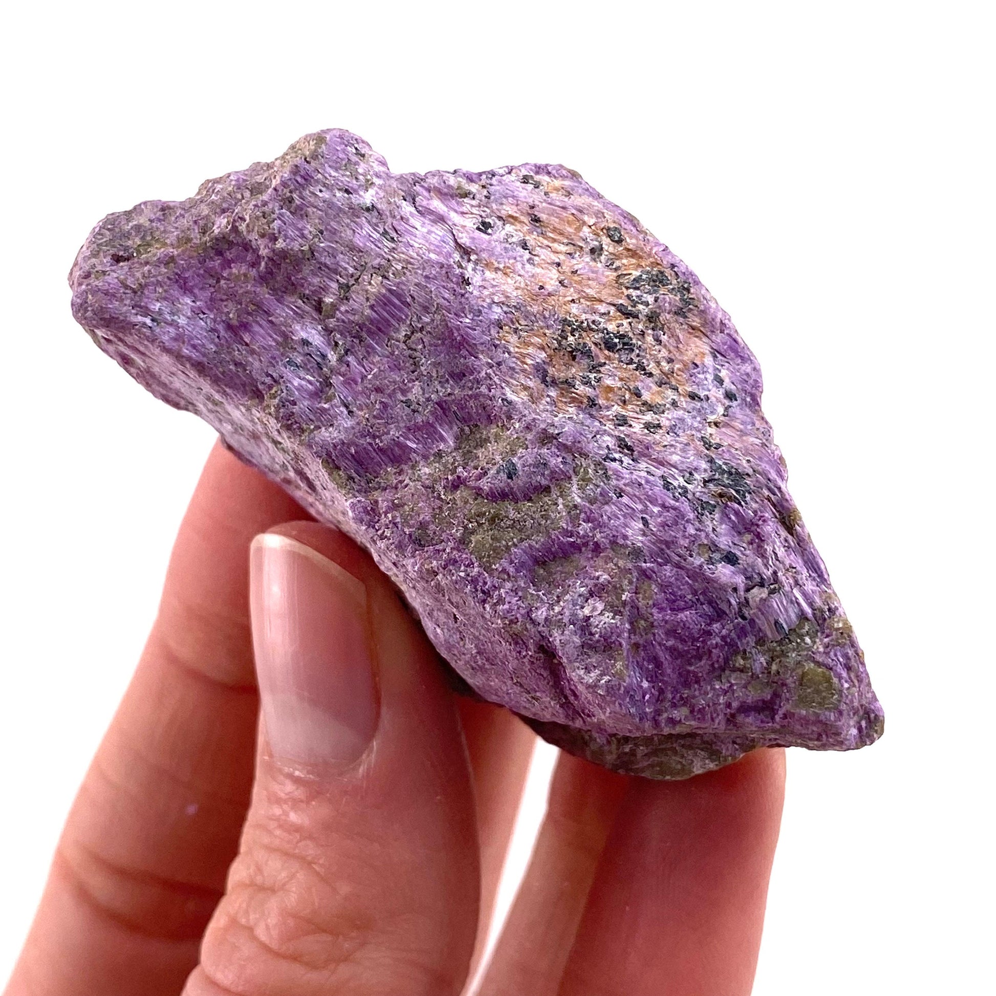 Raw Stichtite Specimen (South Africa), purple stichtite, stichtite