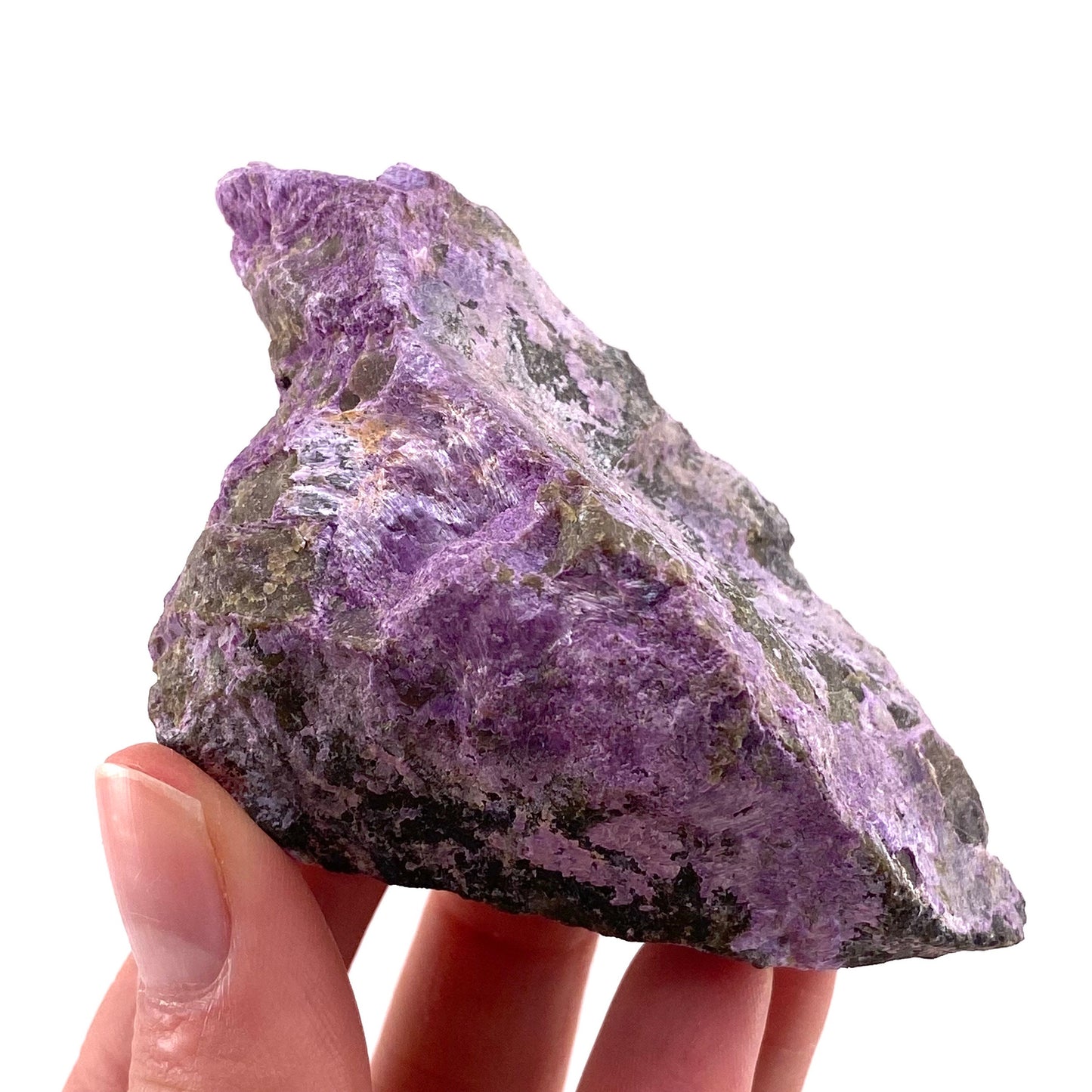 Raw Stichtite Specimen (South Africa), purple stichtite, stichtite