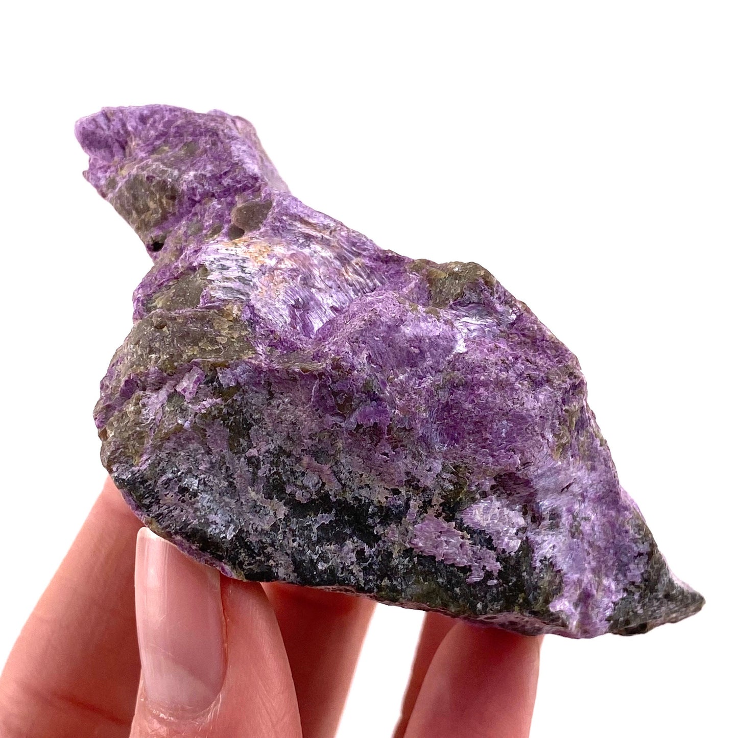 Raw Stichtite Specimen (South Africa), purple stichtite, stichtite