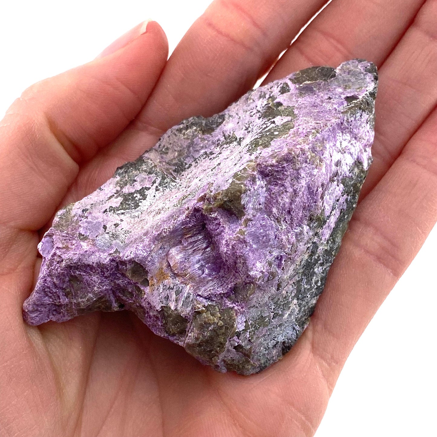 Raw Stichtite Specimen (South Africa), purple stichtite, stichtite