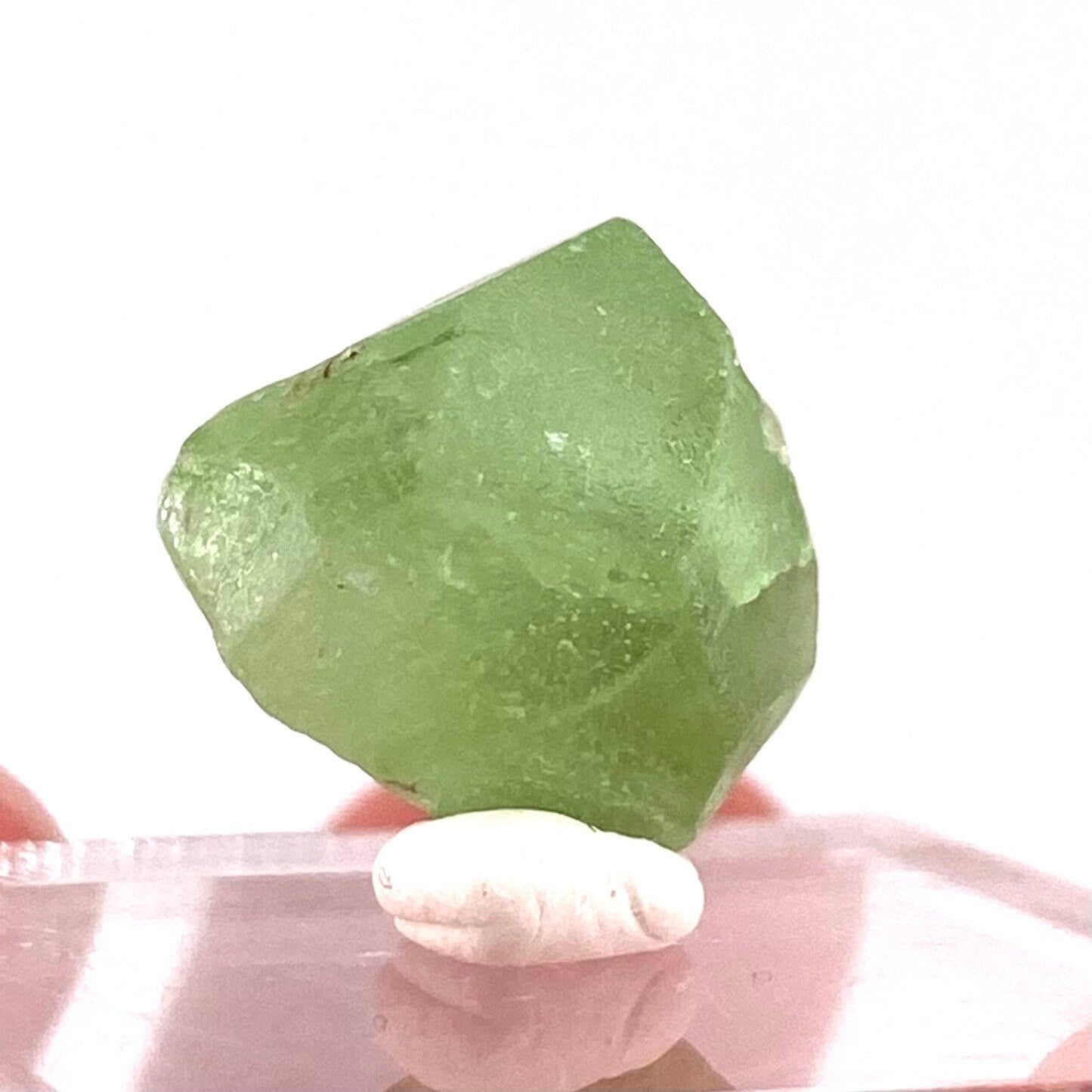 Naturally terminated peridot crystal (Pakistan) | raw peridot, natural peridot, peridot crystal, peridot point