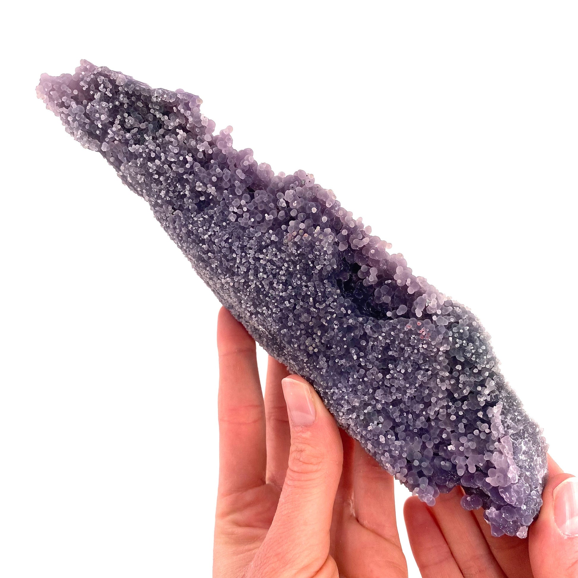 XL Grape Amethyst (Indonesia) | Grape Agate, purple grape agate, grape agate cluster, mineral specimen, crystals, gemstone