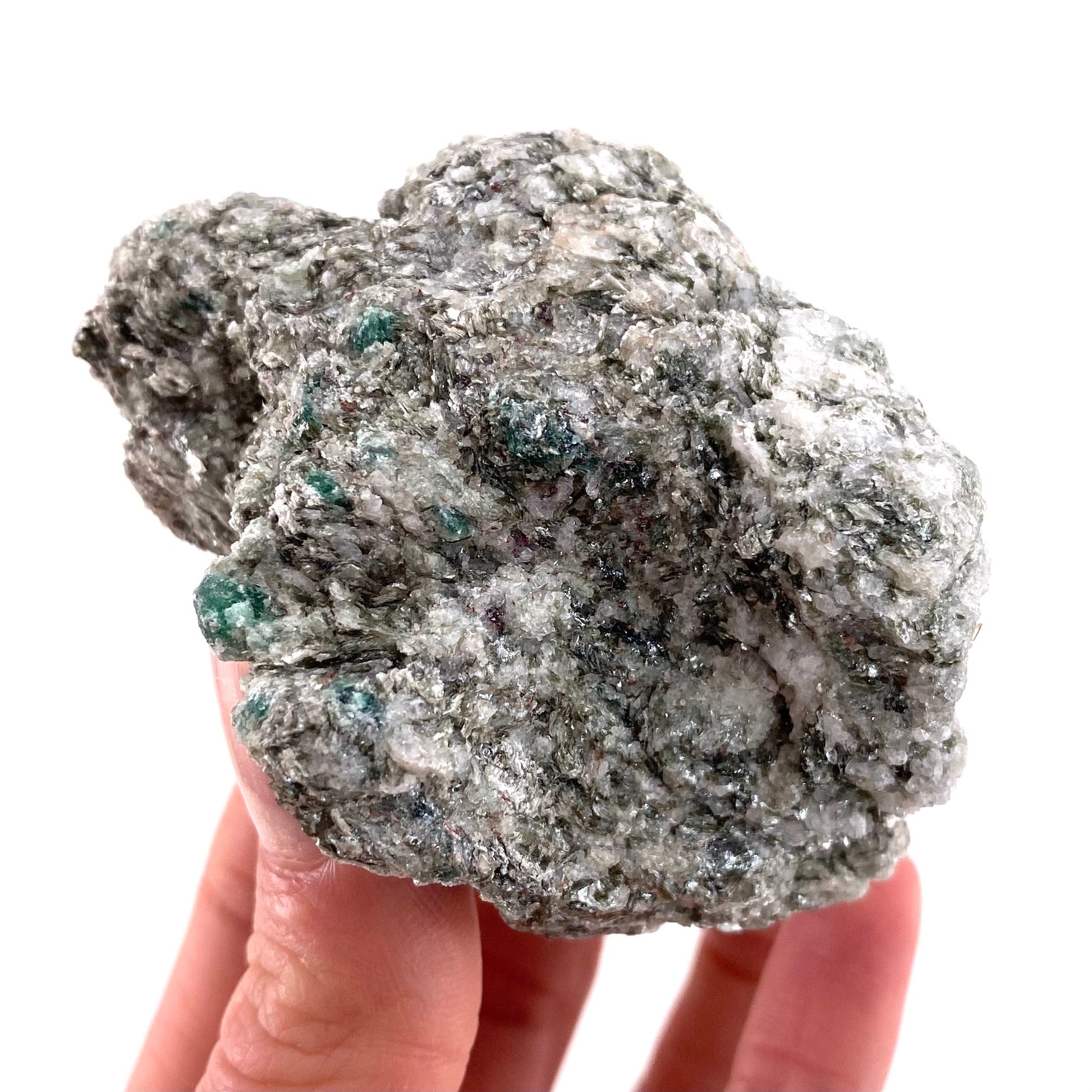 Natural Emerald in Mica Matrix (Zimbabwe) | natural emerald, green emerald, raw emerald, emerald crystal