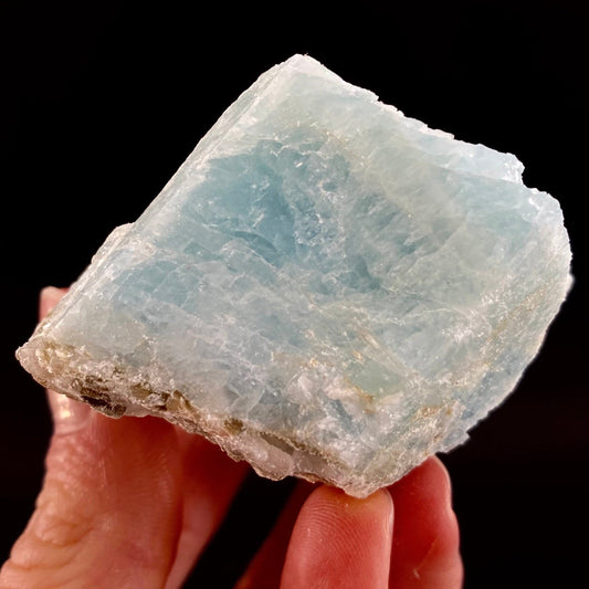 Aquamarine with Muscovite (Pakistan) | terminated Aquamarine, raw Aquamarine, natural Aquamarine crystal, aquamarine specimen